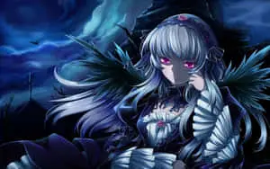 Gothic Anime Iphone Screen Background