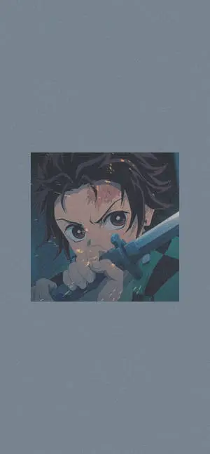 Gray Tanjiro Aesthetic