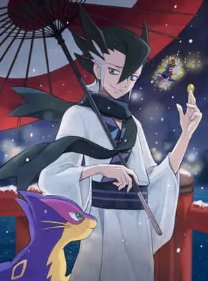 Grimsley And Liepard Under Snow