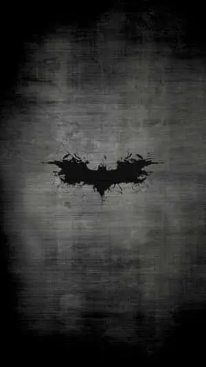 Grunge Batman Symboli Phone Wallpaper