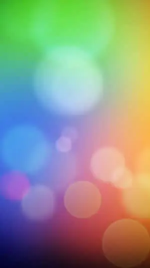 HD Abstract Bubbles Phone
