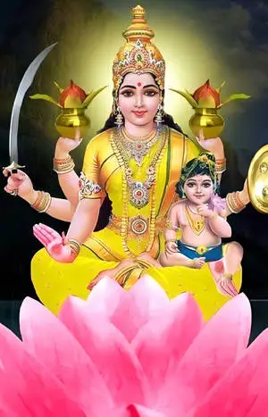 Hindu Deity Santana Ashta Lakshmi