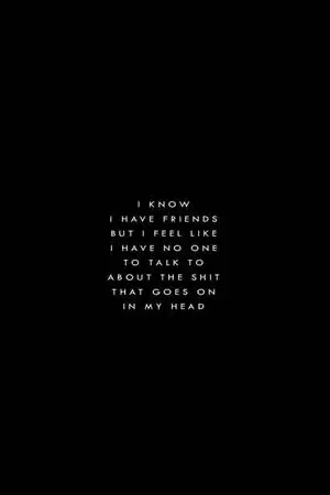 I Have No One Aesthetic Black Quotes