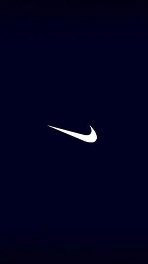 Inverted Nike iPhone Logo