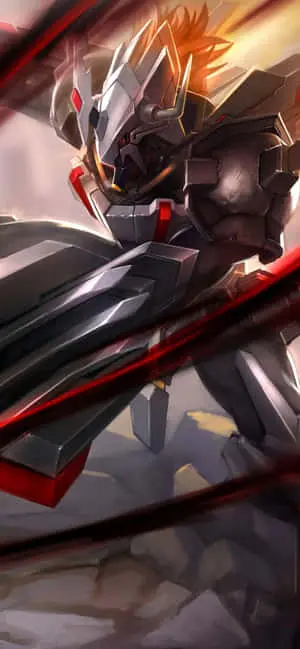 Bring your anime obsession to your phone with this IPhone 11 Red Anime design 