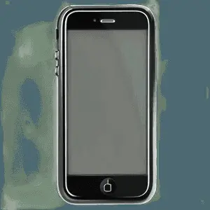 iPhone Graphic Outline PNG ett