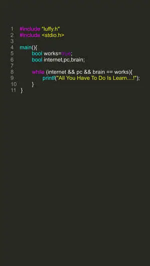 Custom Code In Iphone X Programming Background