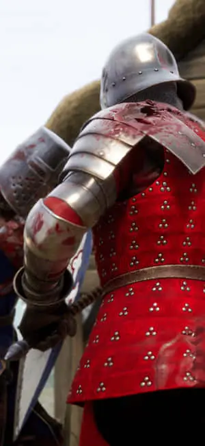 Red Warrior Iphone Xs Mordhau Background