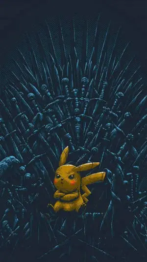 Iron Throne Pikachu iPhone