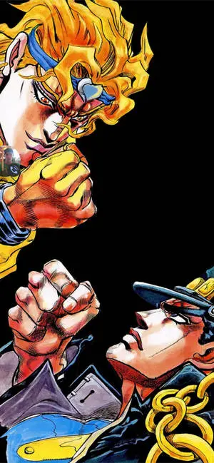 Dio And Kujo Jojo iPhone