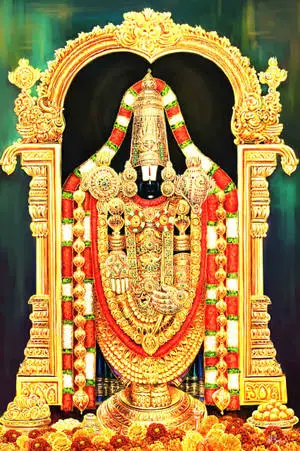 Lord Venkateswara 4K With Prosperity