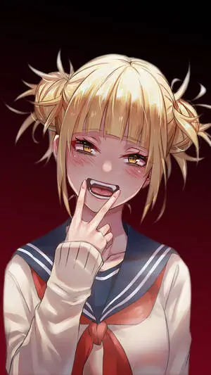 Lunatic Himiko Toga My Hero Academia iPhone