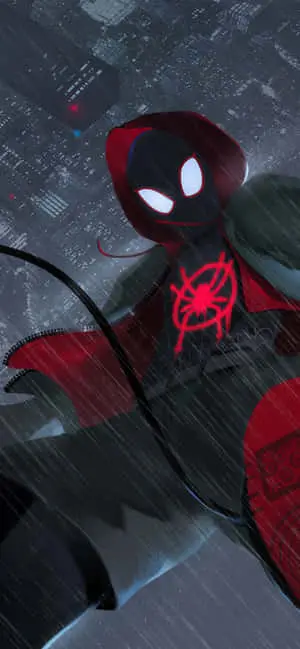Miles Morales iPhone Low Angle Shot