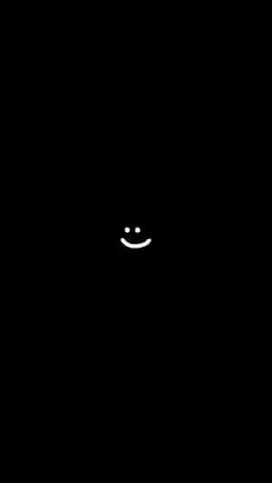 Minimalist Black Smile