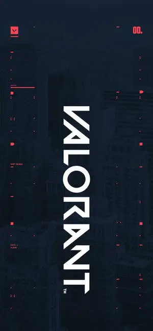 Minimalist iPhone Of Valorant