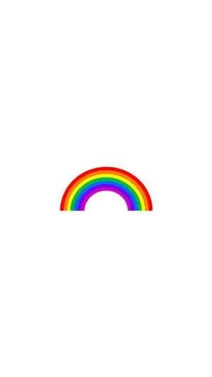 Minimalistic Rainbow LGBT Phone