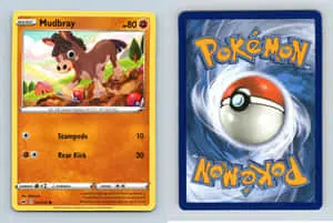 Mudbray Pokemon Card Front And Back 
