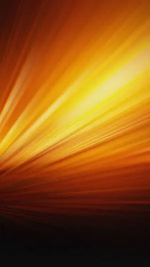 Orange Light Abstract Iphone