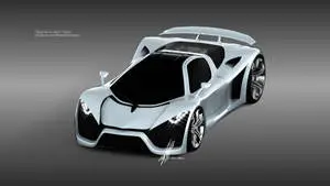 Pagani Sports Car From iPhone