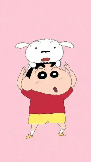 Pet Shiro And Shin Chan iPhone