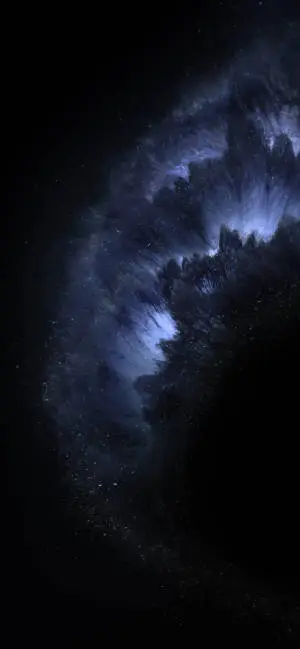 Plain Black iPhone Explosion