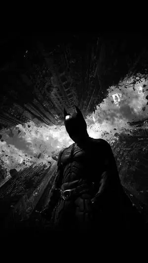 Powerful Batman Art Iphone