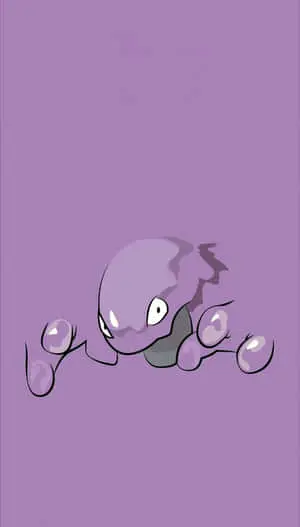 Purple Grimer Minimalist Phone