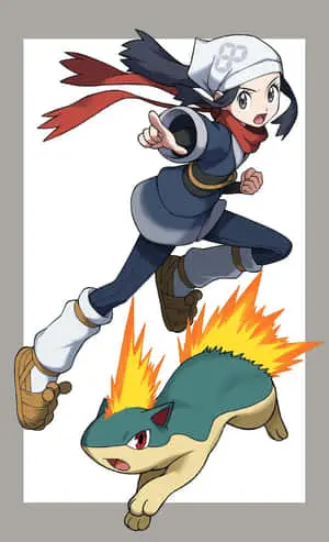 Quilava With Akari