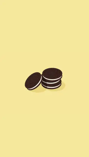 Sandwich Cookies Minimalist Iphone