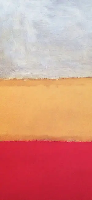 Simple Three-Colored Famous Paintings iPhone