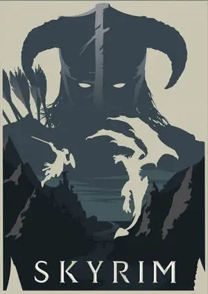 Skyrim iPhone Graphic Art