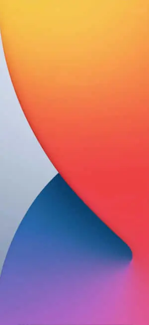 Standard Colorful Abstract iOS 14