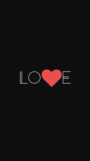 Stencil Love Minimalist Iphone