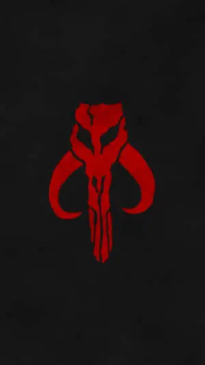 Red Mythosaur Skull The Mandalorian iPhone
