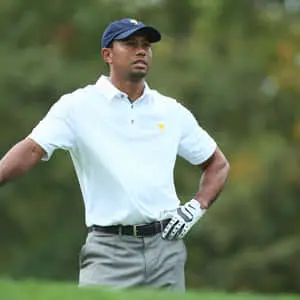 Tiger Woods Iphone Relaxing