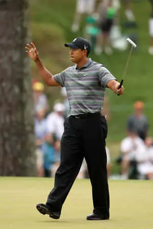 Tiger Woods Iphone in Calm Mode