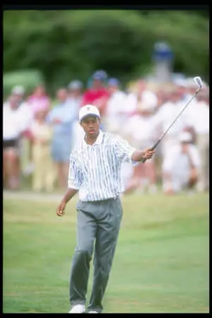 Tiger Woods Iphone Young Version
