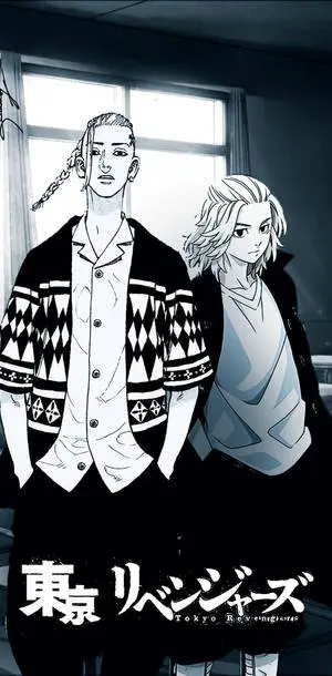 Tokyo Revengers iPhone Draken & Mikey Wallpaper