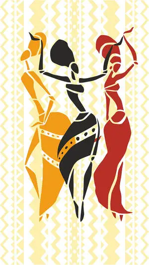 Tribal Painting Africa iPhone