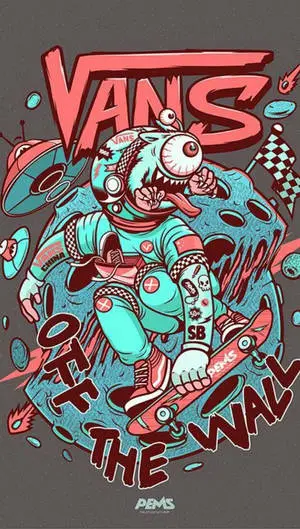 Vans Abstract Graphic For Skateboard iPhone