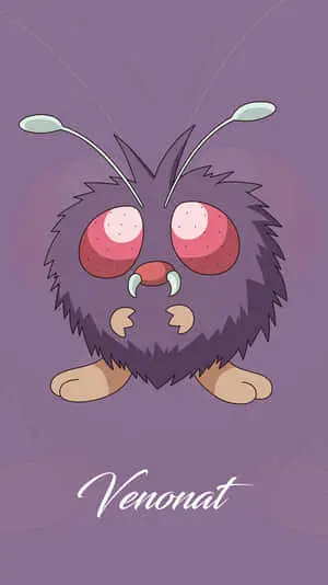 Venonat With Name At Bottom