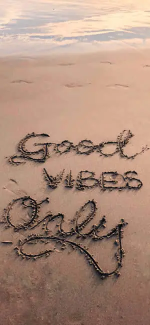 Beach Sand Good Vibes iPhone