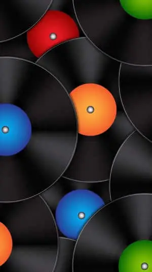 Vinyl Record Drawing 