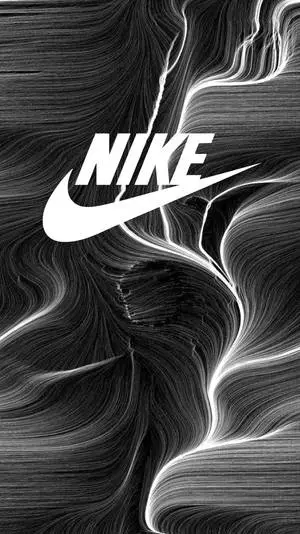 White Lines Nike iPhone logo