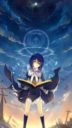 Witch Anime Girl IPhone