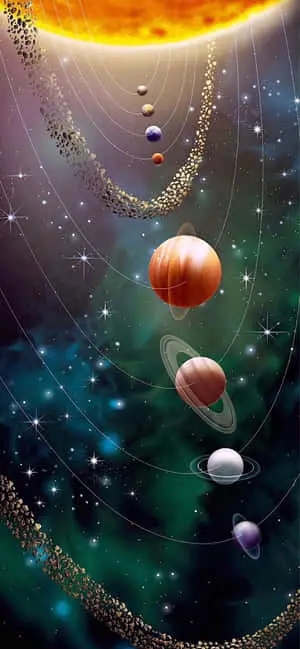 Zedge Solar System Apple Iphone X